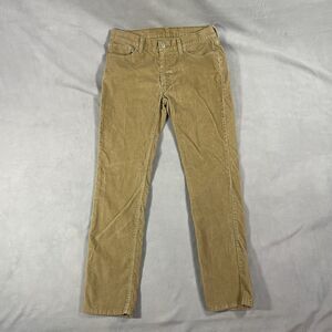 Levis 511 Corduroy Pants Mens Size 33x32* Cotton Blend Stretch Slim Fit